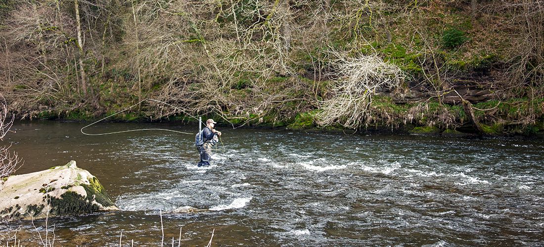 Fishing on the River Eamont